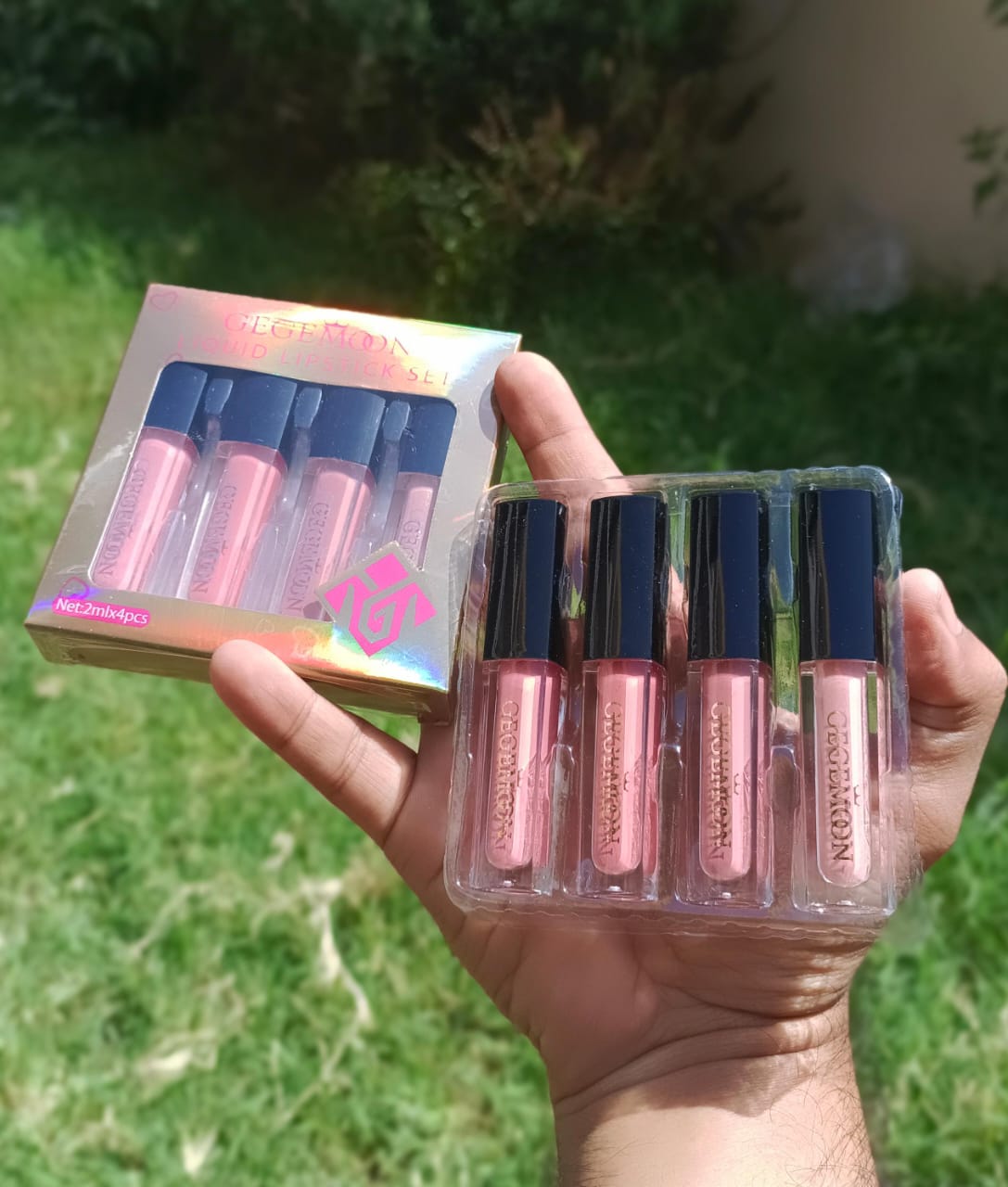 Pack Of 4 New Pigmented Lip Gloss, Natural Colour Moisturizing Lip Gloss, High Quality Lip Gloss Pack Of 4 New Pigmented Lip Gloss, Natural Colour Moisturizing Lip Gloss, High Quality Lip Gloss
